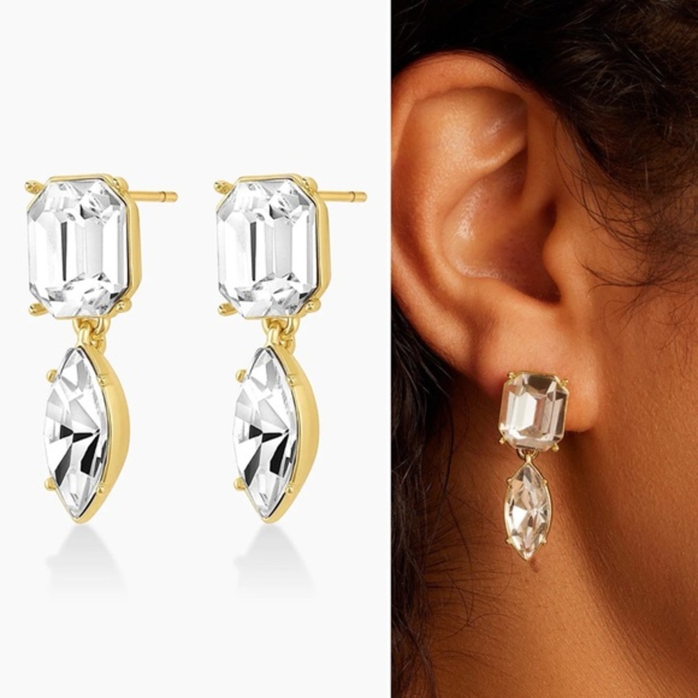 Gorjana Lexi Octagon Earrings NWT